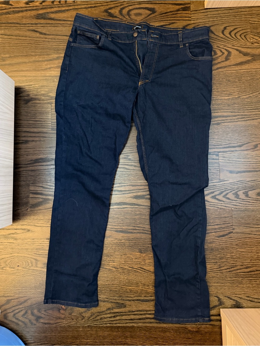 Origin Men’s Dark Blue Straight Jeans 38x32
